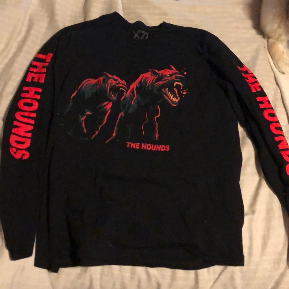 The Weeknd long sleeved XO merchandise